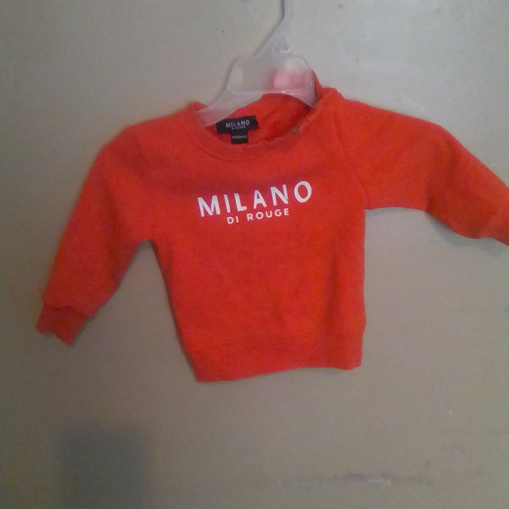 Milano Di Rouge Orange Sweatshirt Hoodie